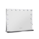Makeup Mirror 58X46cm Hollywood with Light Vanity Dimmable Wall 15 LED