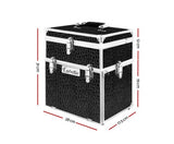 Portable Cosmetic Beauty Makeup Carry Case with Mirror