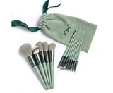 13 Pcs Makeup Brushes Sets Synthetic Foundation Blending Concealer Eye Shadow