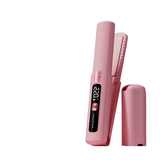 Portable Two-in-One Wireless Hair Straightener and Curler