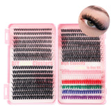 600 Eyelashes Set DIY Lash Clusters Kit